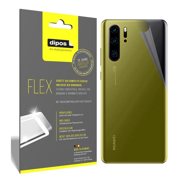2x Screen Protector for Huawei P30 Pro (2020) back Protective Film covers 100%