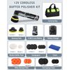 Cordless 12V Mini Buffer Polisher 5 Variable Speed Up to 3000RPM Battery Powered