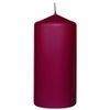 Duni Bordeaux Block Candles, 100mm x 50mm