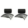 12 Metres Gutter Protection Mesh Guard with 30 Fixing Clips