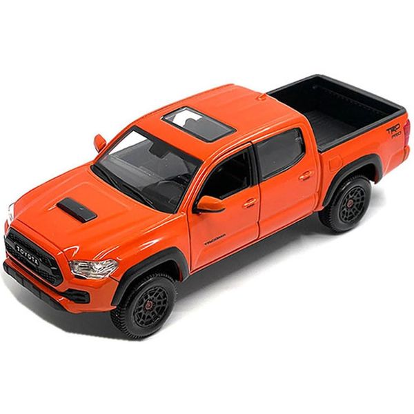 2023 Tacoma TRD PRO Pickup Truck Solar Octane Orange with Sunroof Special Edition Series 1/27 Diecast Model Car 32910OR