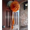 Large Orange Car Bow - 16" Wide, Halloween, Birthday, Spring, Easter Decoration