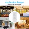 Zerodis Ceiling Fan Controller, 220V Wireless Lamp Remote Control Kit with Receiver Timing Switch Home Smart Appliance Controlling