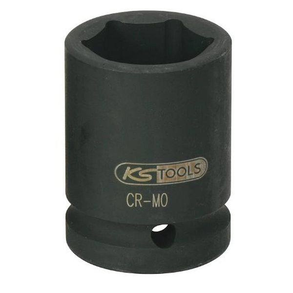 KS Tools 515.1733 Hexagon impact socket, short, 1", 33mm