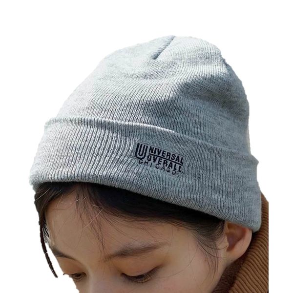 UNIVERSAL OVERALL DW1118 High Gauge Knit Cap Middle, Gray