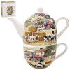 The Leonardo Collection LP95922 Collie & Sheep Tea for ONE, Ceramic