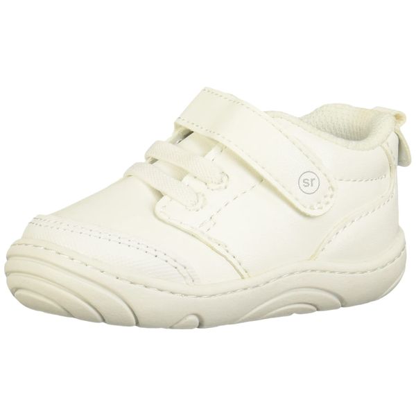 Stride Rite 360 Boys Taye 2.0 First Walker Shoe, White, 3 Infant