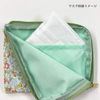 Deodrant Mask Pouch, Denim, Pink, Antibacterial, Deodorizing Function, Mask Case, Storage, Portable