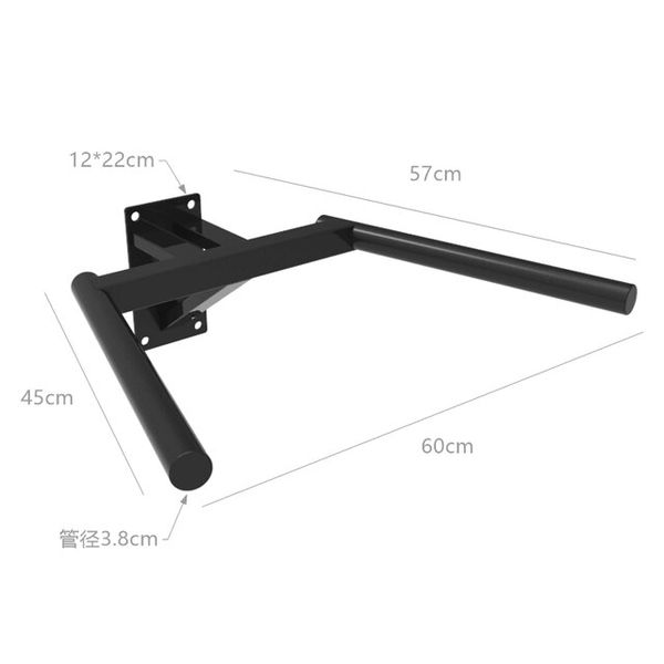 Parallel Bars Gym Home Fitness Single Parallel Bar Muscle Training Strength Workout Leg Lifting Abdominal Curl Wall Mount Equipment, C