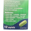 Allergy Plus Sinus Headache Multi-Symptom ValuRx -12 Caplets-New-Part Label Miss