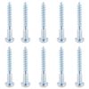 USCC 1-1/2" E Track Wood Screws - Round Phillips Head - 10PK