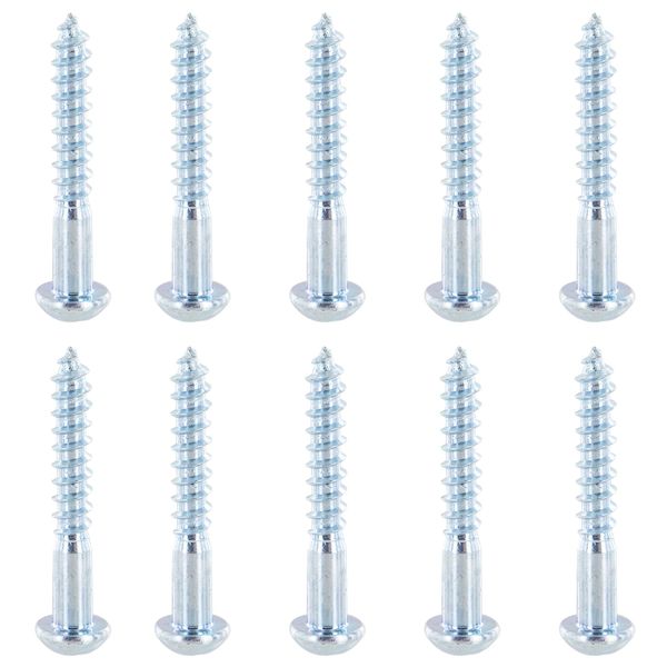 USCC 1-1/2" E Track Wood Screws - Round Phillips Head - 10PK