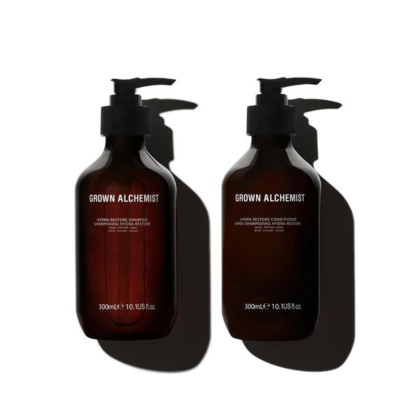 Grown Alchemist Hydra-Restore Shampoo + Conditioner (300 ml) Set