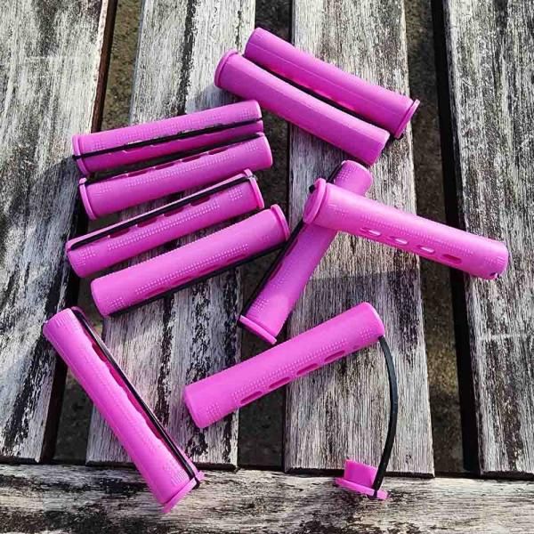 Self-beauty tools rubber band perm rod 10p cold perm parabong rod wave self root perm material curling roller