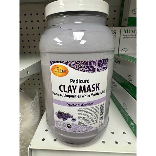 Spa Redi - Clay Mask - Lavender & Wildflower 128oz