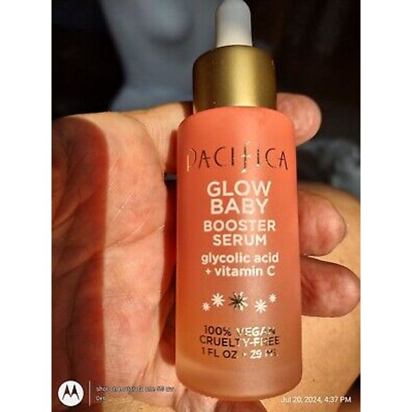 Pacifica Glow Baby Booster Serum Glycolic Acid & Vitamin C 1 oz