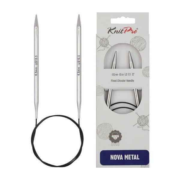 KnitPro Nova Fixed Circular Needles 32" (80cm) | 6.50mm