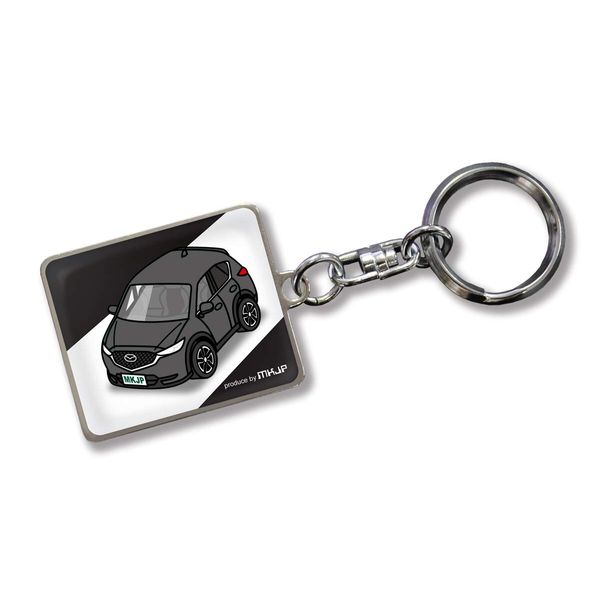 MKJP Custom Key Chain Mazda CX-5 KF Base: Black, Black