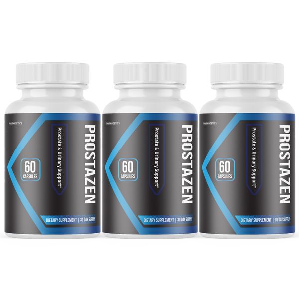 Prostazen Pills to Support Healthy Prostate Functions - 3 Bottles