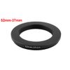 uxcell 52mm-37mm Camera Parts Lens Filter Ring Adapter Black Step Down