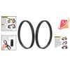 Easy Install 6" Rubber Bandsaw Pulley Tires - Compatible with Milwaukee, 2 Pack