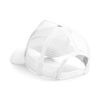 Beechfield B640 Snapback Trucker - White/White