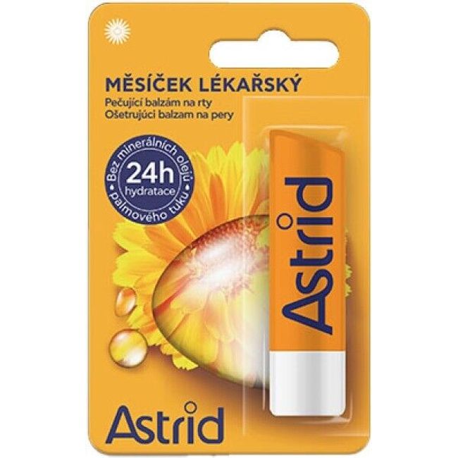 ASTRID lip balm/ chapstick: MARIGOLD 24h hydration-1 pack FREE SHIP