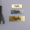 Signs ByLITA Basic Candles Sign (Blue) - Medium