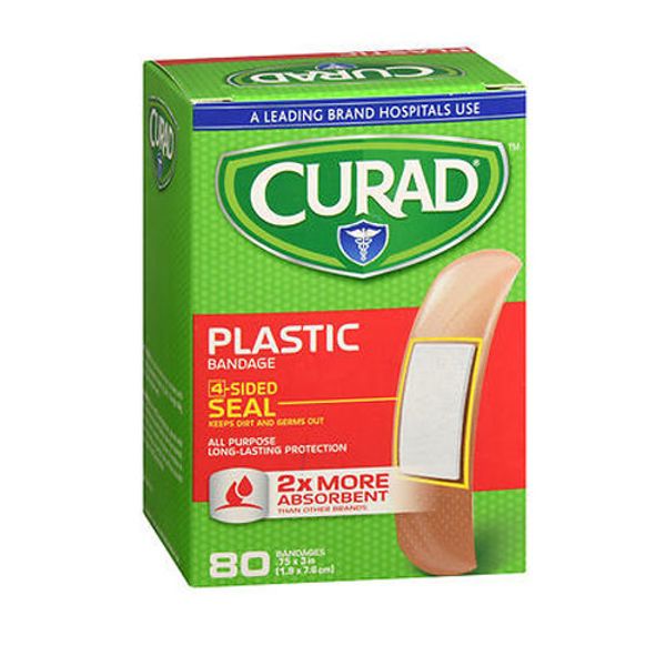 Curad Plastic Bandages  80 Each By Medline