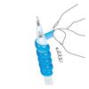 Kutsuwa Grip Punu Spiral Blue RB033BL