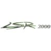 Larson Boat Raised Emblem Decal 8154064 | LSR 2000 Sticker
