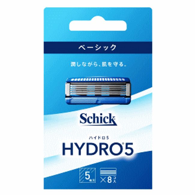 Chic Japan Chic Hydro 5 Basic Spare Blades 8 Pieces