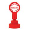 Remember Underline Date and Title Teacher Stamp. Reinkable. 22mm Image. Self-Inking Stamp (Red)