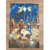 Garden Flag Christmas Manger Nativity Scene Fabric New
