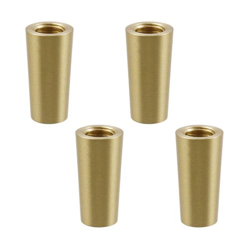T Tulead 4PCS Cutting Board Feet Brass Cutting Board Leg Feet Chopping Board Feet 1.18-Inch Height