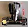 Primaflow CxC 15mm Chrome Shower Isolation Valve