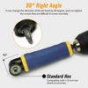 90°Right Angle Drill Adapter Extension Screwdriver Socket Holder Attachment Tool