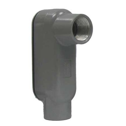 Conduit Outlet Body w/Cover, Aluminum, LB