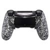 eXtremeRate Textured White Dawn Programable Remap Kit for ps4 Controller with Upgrade Board & Redesigned Back Shell & 4 Back Buttons - Compatible with JDM-040/050/055 - Controller NOT Included