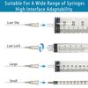 100 Pack 27 G 1 inch Luer Lock for Science Laboratory, Refilling Liquid, Inks, Individually Packaged