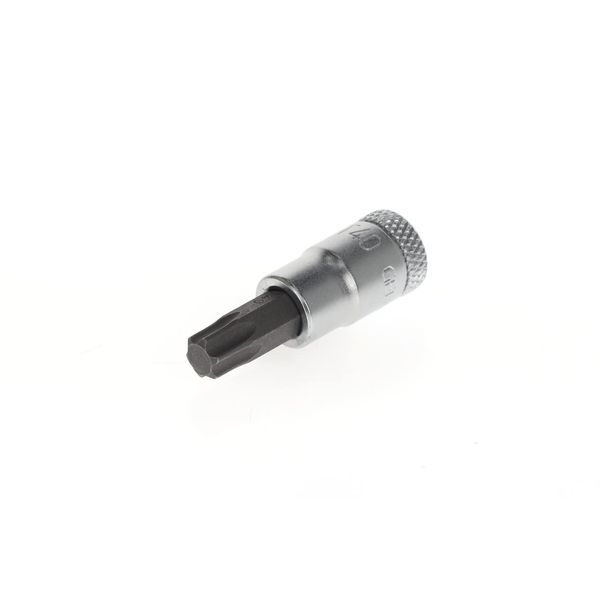 GEDORE Screwdriver bit socket Torx, T40, AF 6.65 mm, 1/4" 6.3 mm, Screwdriver bit socket, Tool, ITX 20 T40