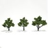 Light Green Ready Made Trees 3 - 4" Woodland Scenics
