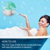 Bath Foam with Peppermint Essential Oil - 34 Fl Oz (1000ml) - Body Care - Good Sleep - Beauty - Bathing - Body Care - Wellness - Relax - Aromatherapy - Spa - Bubble Baths
