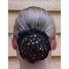 Hair Net Bun Cover, Color: Navy