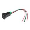 Hihaha Reverse Light Button Switch Motor Boat Switch with Cable for Toyota Interior LED Light Switch Panel Waterproof Blue 1 Set