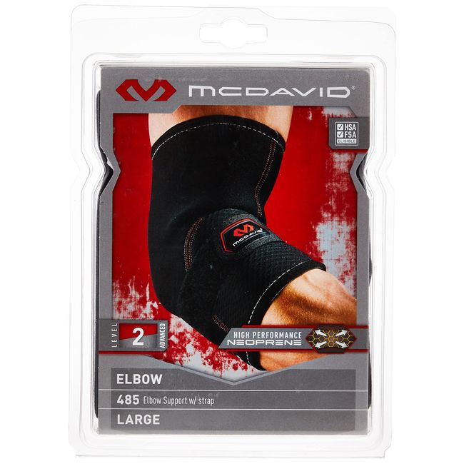 McDavid Tennis Elbow Support, Medium , Black