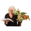Folkmanis Wyvern Dragon Hand Puppet, Green, White