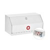 AdirMed Medicine Lock Box for Medication Lock Box with Key - Wall Mounted Loc...