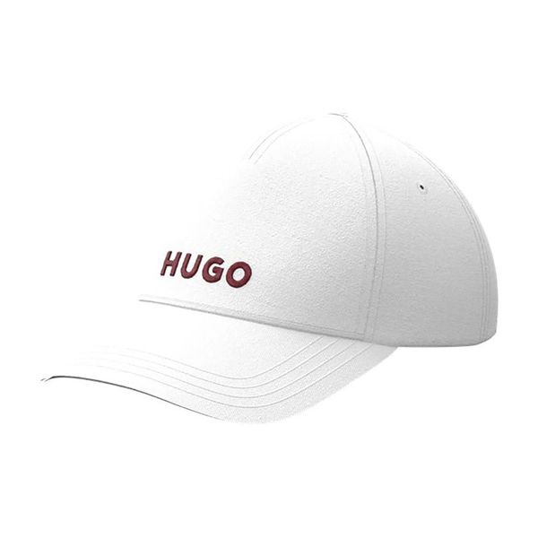 HUGO Men's Jude-BL Cap, White100, ONESI