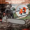 Chainsaw Sharpening Jig Sharpener Tool Kit w/6 Bit for 12-20" Chain Electric Saw